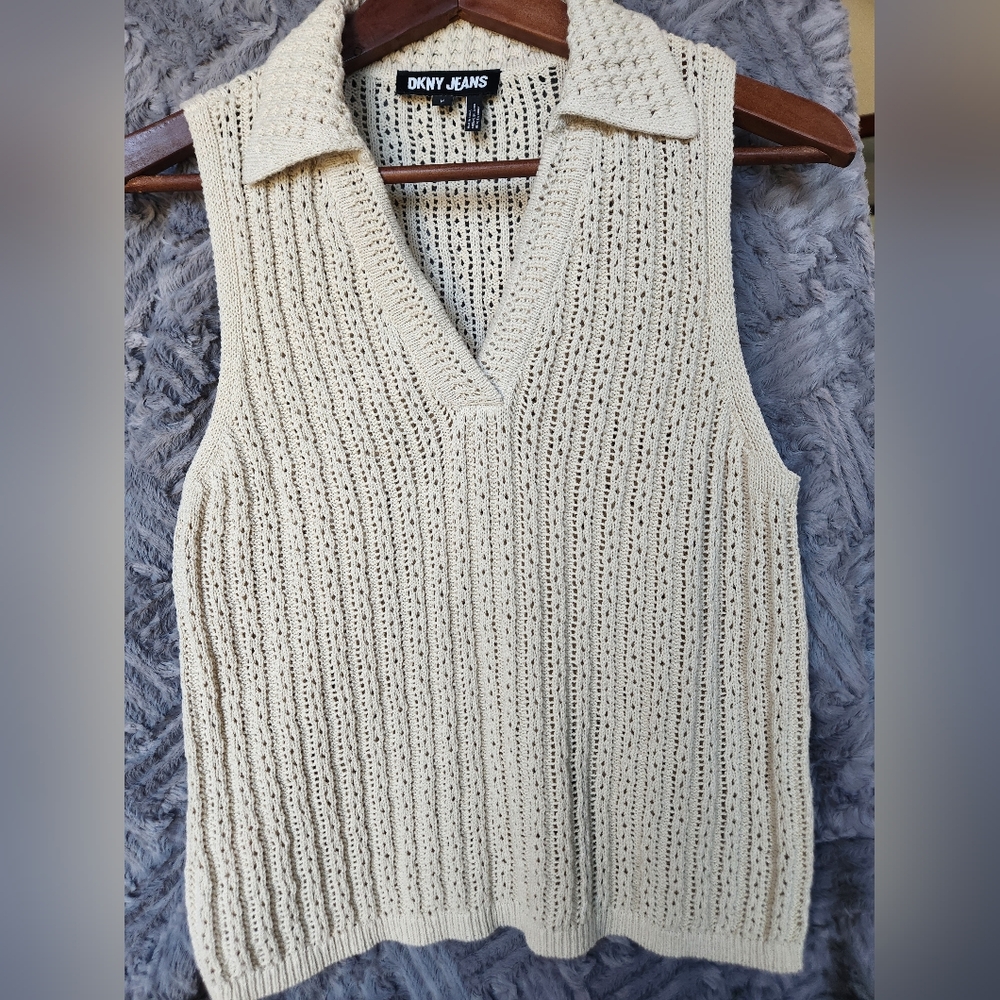 Women's Cream Knit Sweater